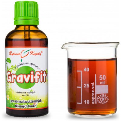 Bylinné kapky Bylinkářovo tajemství Gravifit tinktura 50 ml – Hledejceny.cz