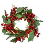 BerryHome Vánoční věnec - s bezinkami, 30 cm – Zboží Dáma