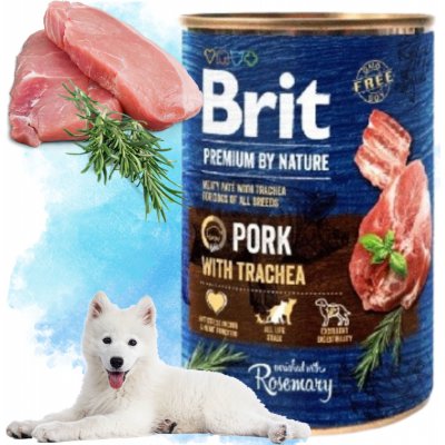 Brit Premium by Nature Dog Pork with Trachea 400 g – Sleviste.cz