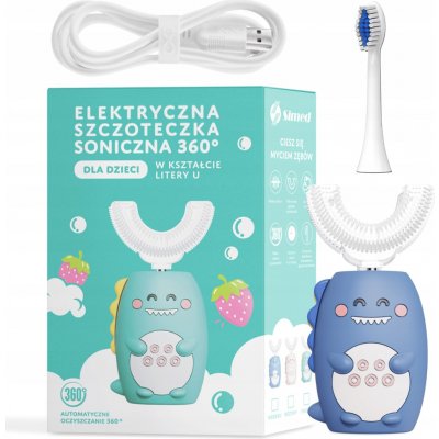 Simed 360 pro děti ve tvaru U 2 v 1 modrý – Zboží Živě