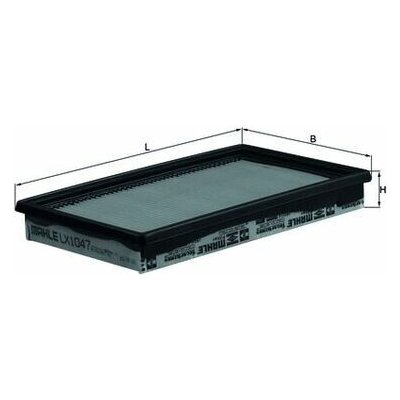 MAHLE ORIGINAL Vzduchový filtr LX1047 – Hledejceny.cz