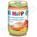 Hipp Příkrm zelenino masový Bio Zelenina s těstovinami a šunkou 220 g