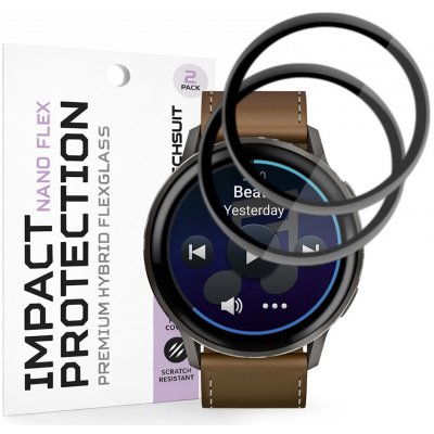 Techsuit Nano Flex (2 ks) na Garmin Venu 4 45mm černá 174510 – Zboží Živě