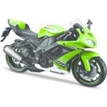 Maisto motorka Kawasaki Ninja ZX10R zelená 1:12 – Zboží Mobilmania