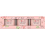 YANKEE CANDLE Fresh Cut Roses 3× 37 g – Zbozi.Blesk.cz