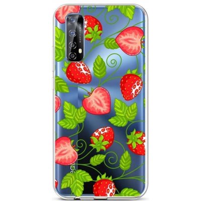 Pouzdro TopQ Realme 7 silikon Strawberries – Zboží Živě