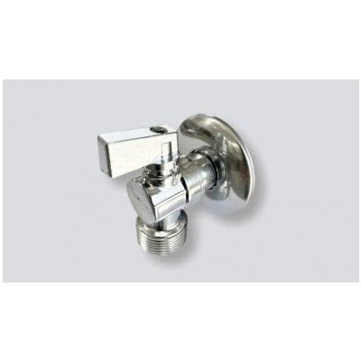 H-Line kulový pračkový kohout 1/2" x 3/4", se zpětnou klapkou – Zboží Dáma