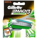 Gillette Mach3 Sensitive 5 ks – Zbozi.Blesk.cz