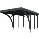 SKAN HOLZ Přístřešek na auto Friesland 314 x 555 cm břidlicově šedý – Hledejceny.cz