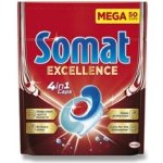 Somat Excellence 4in1 kapsle myčky na nádobí 50 ks 950 g – Hledejceny.cz