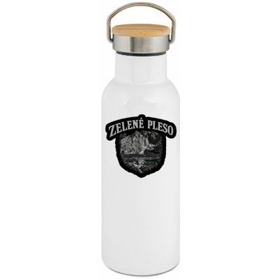 123TRIKO termoska Zelené pleso, rytý tisk 500 ml