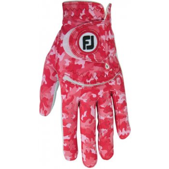 FootJoy Spectrum Womens Golf Glove red camo Levá S