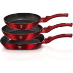 BerlingerHaus Pánev s odnímatelnou rukojetí Burgundy Metallic Line 24 cm – Sleviste.cz