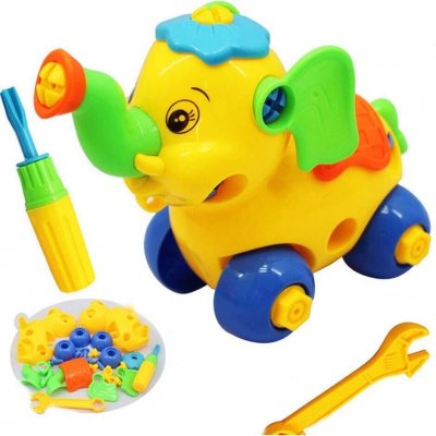Šroubovací hračka pro děti - slon – Zboží Mobilmania