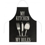 Globiz Kuchyňská zástěra My Kitchen my rules – Hledejceny.cz
