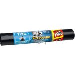 Fino pytle do koše LDPE 10ks 120l 40µm Černé – Hledejceny.cz