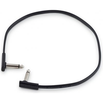 RockBoard Flat Patch Cable Black 45 cm