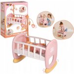 Smoby Kolébka s kolotočem Violette Baby Nurse pro panenky – Zboží Dáma