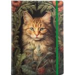 ARGUS Zápisník hnědá kočka 17,6 x 25 cm – Zboží Živě