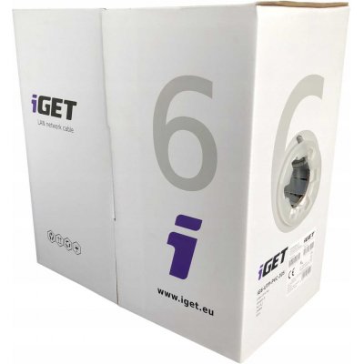 iGET 84005020 Cat.6 UTP PVC Eca, 305m – Zboží Živě