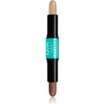 NYX Professional Makeup Wonder Stick Dual Face Lift oboustranná konturovací tyčinka 02 Universal Light 2 x 4 g – Hledejceny.cz