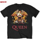 Queen Classic Crest Toddler t-shirt Black