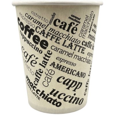 Kelímky papírové potisk 120 ml 219900 – Zboží Dáma