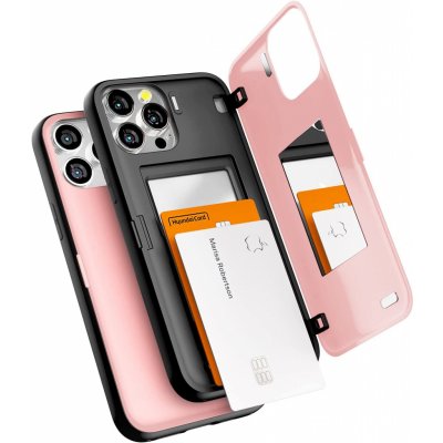 Pouzdro Mercury Magnetic door bumper iPhone X/XS Růžové – Hledejceny.cz