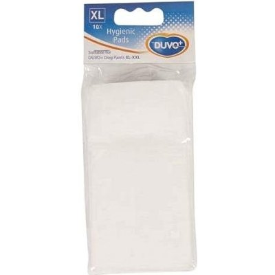 DUVO+ Univerzální hygienické vložky XL XXL 12,5 x 6,5 cm 10 ks