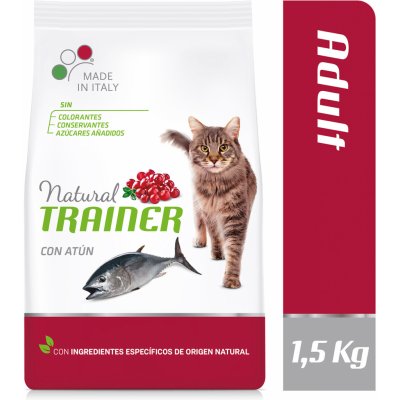 Trainer Natural Cat Adult tuňák 1,5 kg – Zboží Mobilmania