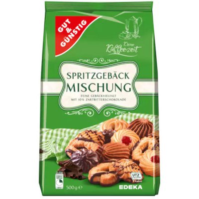 G&G Mix sušenek a oplatek s hořkou čokoládou 500 g – Zboží Dáma