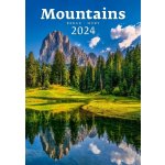 Helma 365 Nástěnný kalendář Mountains/Berge/Hory 2024 – Hledejceny.cz