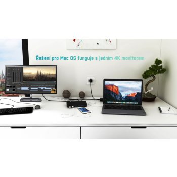 i-Tec USB-C 3.1 DUAL Display MST Docking Station C31DUALDOCKPD