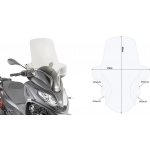D5614St plexi čiré Piaggio Mp3 300 Hpe (19-24), vxš840x690 mm – Sleviste.cz