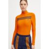 Dámská Trička adidas Originals Tričko s dlouhým rukávem JN8313 oranžová