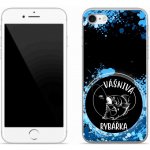 mmCase na iPhone SE 2022 - vášnivá rybářka černé pozadí – Zboží Mobilmania