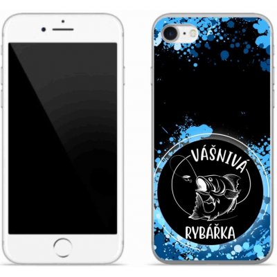 mmCase na iPhone SE 2022 - vášnivá rybářka černé pozadí – Zboží Mobilmania