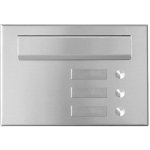 PSD 400 3x zvonek, 3x jmenovka; Hliník – Hledejceny.cz