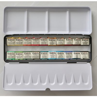 Umton sada akvarelových barev v plechovém penálku 20x2,6ml – Zboží Dáma