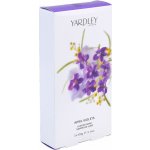 Yardley April Violets sada mýdel 3 x 100 g – Hledejceny.cz