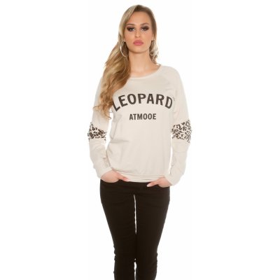 Koucla sweater "Leopard" grey – Zboží Mobilmania