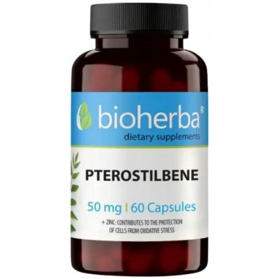 Bioherba Pterostilben 50 mg 60 kapslí – Hledejceny.cz