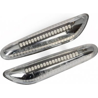 Interlook PL18010B6 | Boční směrová světla LED | čiré stínidlo | nedynamický | pro BMW E36, E46, E90 E91 E92 E93, E60 E61, E81 E82 E87 E88 1509 | Zboží Auto