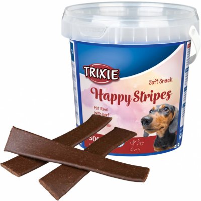 Trixie Soft Snack Happy Stripes hovězí pásky 500 g – Zboží Mobilmania