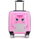 LAMER Kočička 3D Růžová 43x22x34cm – Zboží Dáma