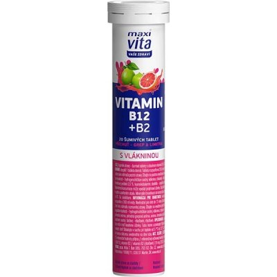 Vitar Maxi Vita VITAMIN B12+B2 20 EFF. tablet – Hledejceny.cz