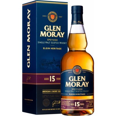 Glen Moray 15y 40% 0,7 l (karton) – Hledejceny.cz