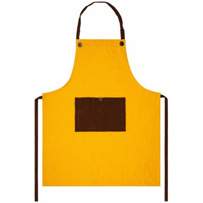 Trade Concept Kuchyňská zástěra Heda žlutá – Zboží Mobilmania