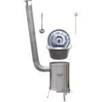 Green Home kotlík na guláš nerez 1,5 mm 15 l, poklice nerez 41 cm INOX – Zboží Dáma