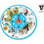 Wiky Hodiny Krtek 20 cm – Zboží Dáma